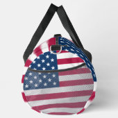 Print Cut Sew Bag mit US-Flagge Duffle Bag (Rechts)
