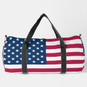Print Cut Sew Bag mit US-Flagge Duffle Bag (Rückseite)