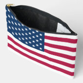 Print Cut Sew Bag mit US-Flagge Zubehörtasche (Offen)