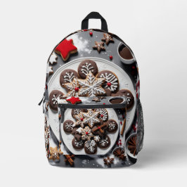 Print Cut Sew Bag navidad 1 - 001 Bedruckter Rucksack