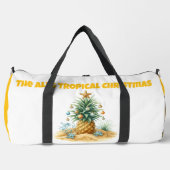 Print Cut Sew Bag-Personalised Tropical Xmas Bag Duffle Bag (Vorderseite)