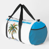 Print Cut Sew Bag-Personalised Tropical Xmas Bag Duffle Bag (Rechte Ecke)
