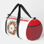 Print Cut Sew Bag- Personalized Tropical Xmas Bag Duffle Bag (Rechte Ecke)