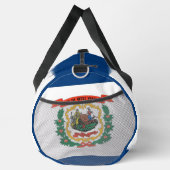 Print Cut Sew Bag, West Virginia flag Duffle Bag (Rechts)