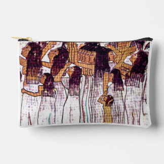 Print Cut Sew Bag with Egyptian Women Zubehörtasche