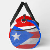 Print Cut Sew Bag with flag of Puerto Rico, USA Duffle Bag (Rechts)