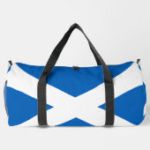 Print Cut Sew Bag with flag of Scotland Duffle Bag (Rückseite)