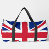 Print Cut Sew Bag with flag of United Kingdom Duffle Bag (Vorderseite)