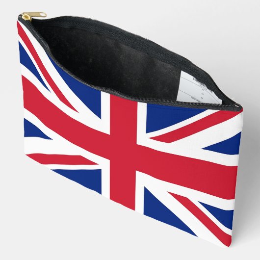 Print Cut Sew Bag with flag of United Kingdom Zubehörtasche (Offen)