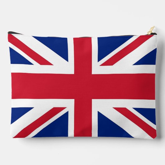 Print Cut Sew Bag with flag of United Kingdom Zubehörtasche (Rückseite)