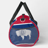 Print Cut Sew Bag, Wyoming flag Duffle Bag (Rechts)