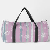 Print Cut Sew Duffel Bag – Gingham Orchard Duffle Bag (Vorderseite)