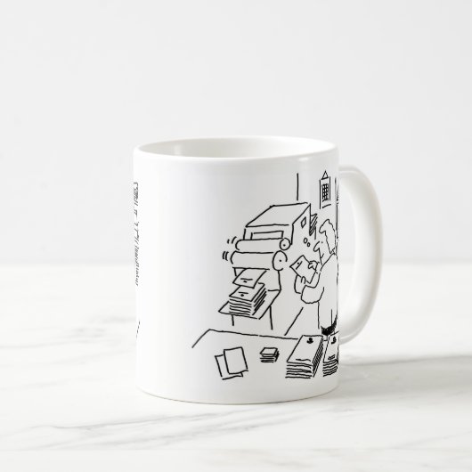 Print Department Print Worker Litho Printing Kaffeetasse (VorderseiteRechts)