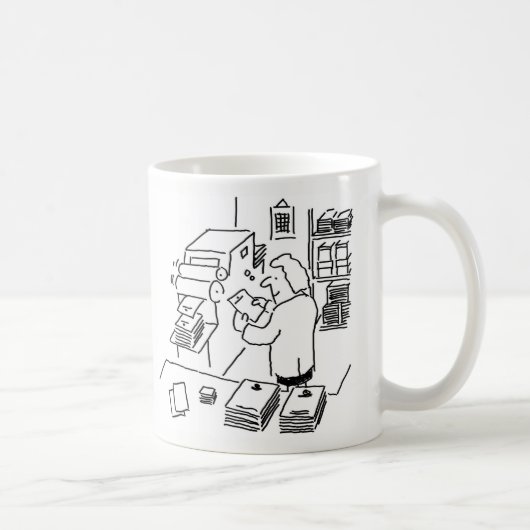 Print Department Print Worker Litho Printing Kaffeetasse (Rechts)