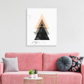 Print-Design in Pastel-Marmor Leinwanddruck (Insitu (Wohnzimmer))