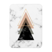 Print-Design in Pastel-Marmor Magnet (Vertikal)