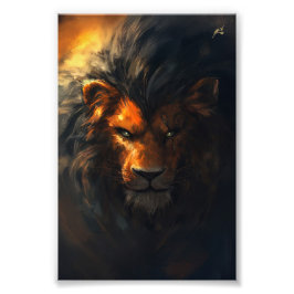 Print Entre Leões Fotodruck