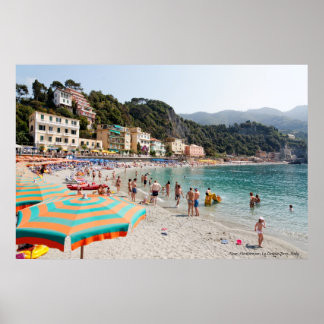 Print: Erinnerungen Italiens - Le Cinque Terre Poster