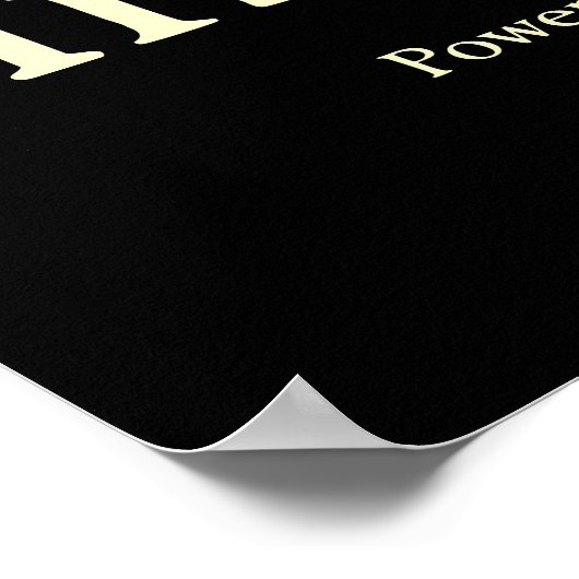 Print: Flug von Extravagant (Poster) Poster (Ecke)