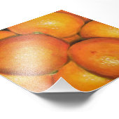 Print, Foto, 8 x 8", Orange Fotodruck (Ecke)