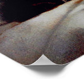 Print: Frühstück im Bett: Mädchen, Fox Terrier & K Poster (Ecke)