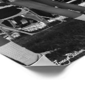 Print gewartet poster (Ecke)