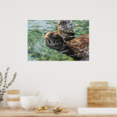 Print: Green Sea Turtle Poster (Küche)
