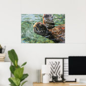 Print: Green Sea Turtle Poster (Heimbüro)