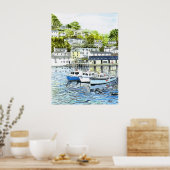 Print "Heritage Museum" Poster (Küche)