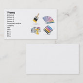 Print Icons1, Name, Adresse 1, Adresse 2, Conta.. Visitenkarte (Vorne/Hinten)