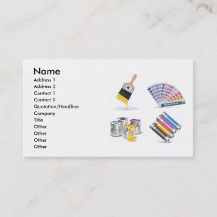 Print Icons1, Name, Adresse 1, Adresse 2, Conta.. Visitenkarte