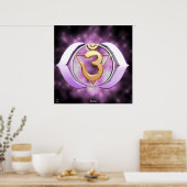 Print in Third Eye Chakra Poster (Küche)