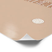 Print in tierischem Kinderzimmer, Kindermauern Kun Poster (Ecke)