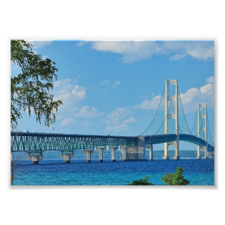 Print Mackinac Bridge Fotodruck
