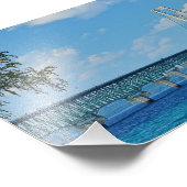 Print Mackinac Bridge Fotodruck (Ecke)