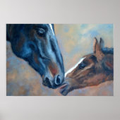 Print Mare and Foal Fine Art Poster (Vorne)