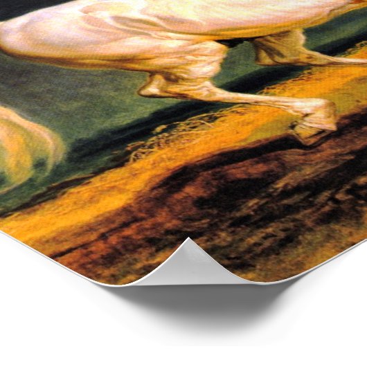 Print: Marengo von Napoleon Poster (Ecke)