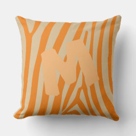 Print Monogram für Wild Life Liebe Kissen