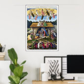 Print: Mystic Nativi von Sandro Botticelli Poster (Heimbüro)