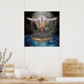 Print "Namaste" Poster (Küche)