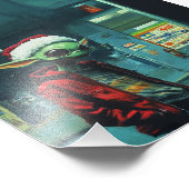 Print Natal Alien Fotodruck (Ecke)