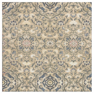 Print of 17th c. Floral Brocade Muster aus Indien Stoff