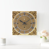 Print of Antique 1685 Joseph Knibb Quadratische Wanduhr (Zuhause)