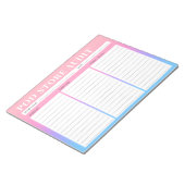 Print on Demand Foto Small Business Audit List Notizblock (angewinkelt)