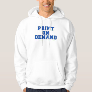 Print-on-Demand-Typografie Hoodie