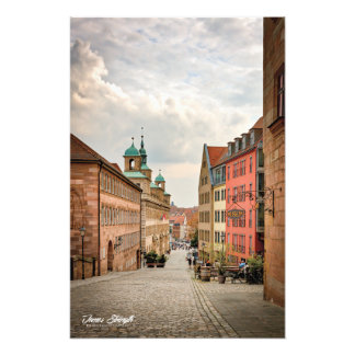 Print on Quality Foto Paper: Nürnberg Deutschland