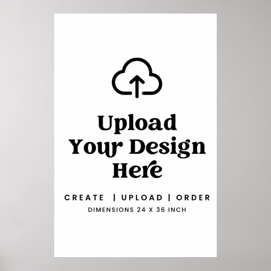 PRINT ORDER 24x36 Inch Tall Poster Event Sign (Vorne)