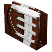 Print Pattern Background Große Geschenktüte (Rückseite Schrägansicht)