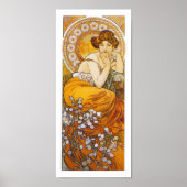 Print/Poster: Alphonse Mucha - Topaz Poster (Vorne)