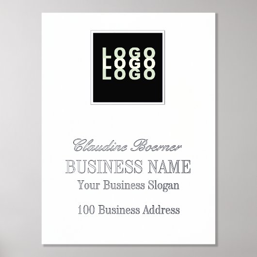 Print-Poster für Logos aus dem Geschäft mit Fohlen Foliendrucke (Vorderseite)